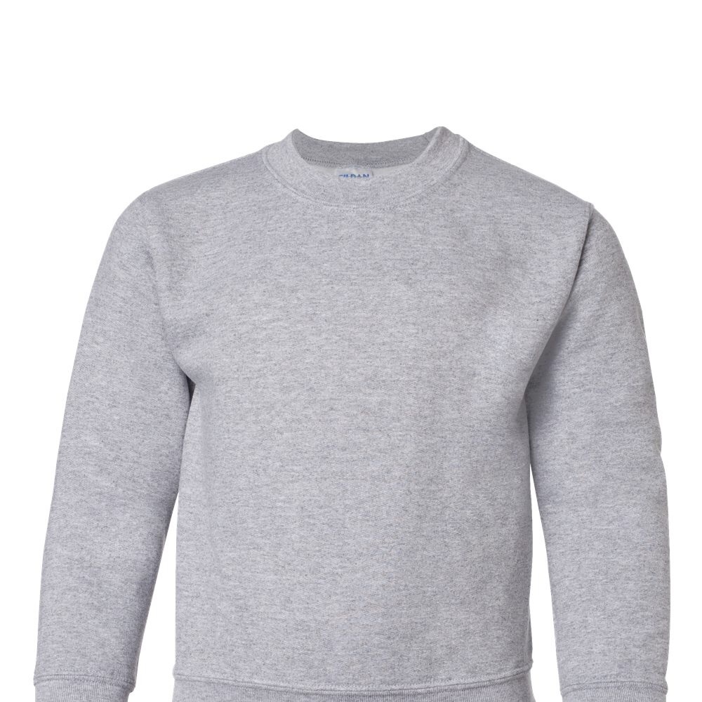 Gildan Youth Sweatshirt color: sport grey
